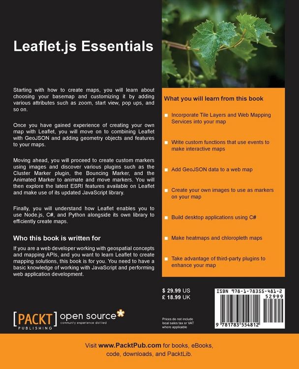 Produktbild: Leaflet.Js Essentials