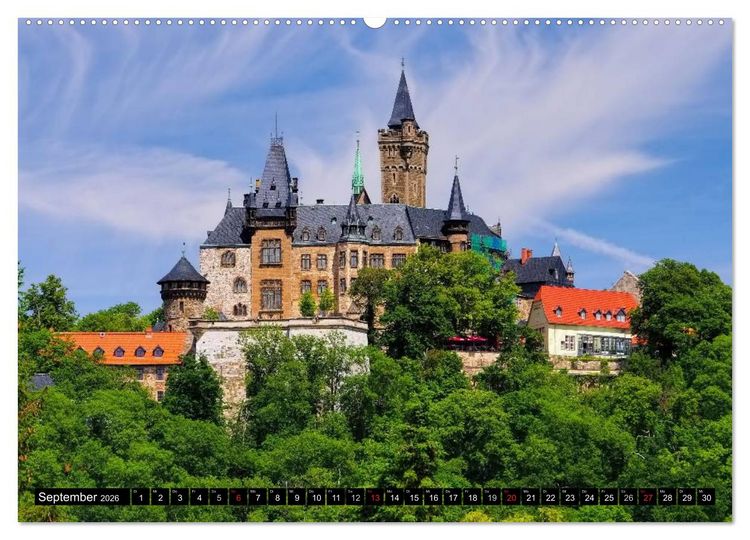 Produktbild: Der Harz - Sagenumwoben und Wildromantisch (Wandkalender 2026 DIN A2 quer), CALVENDO Monatskalender