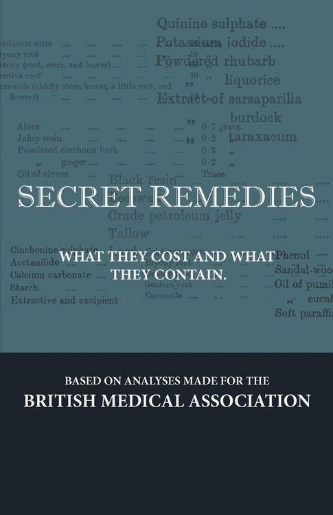 Produktbild: Secret Remedies - What They Cost and What They Contain