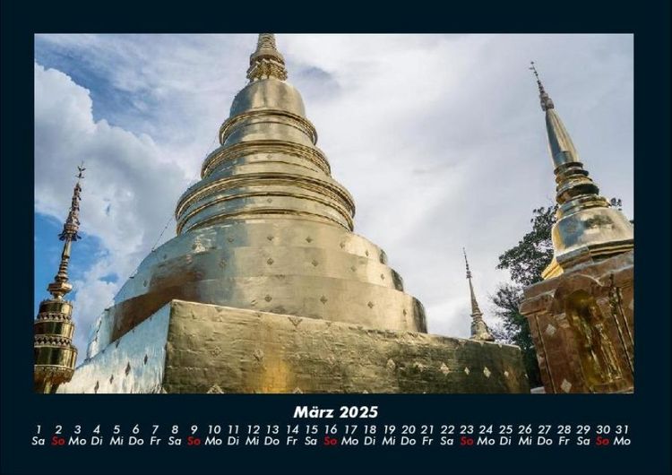 Produktbild: Tempel 2025 Fotokalender DIN A4