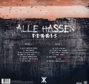 Produktbild: Alle Hassen Ferris (Ltd Clear LP)