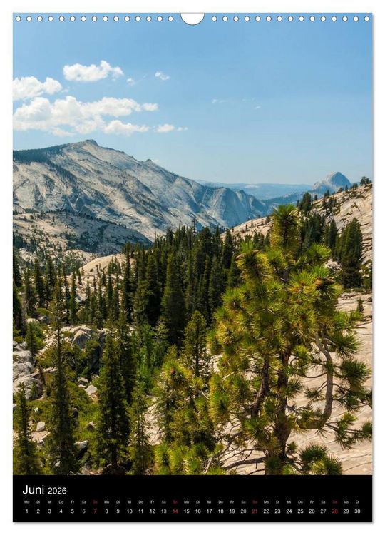 Produktbild: Idylle Pur - Der Yosemite National Park (Wandkalender 2026 DIN A3 hoch), CALVENDO Monatskalender