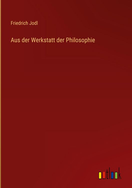 Produktbild: Aus der Werkstatt der Philosophie
