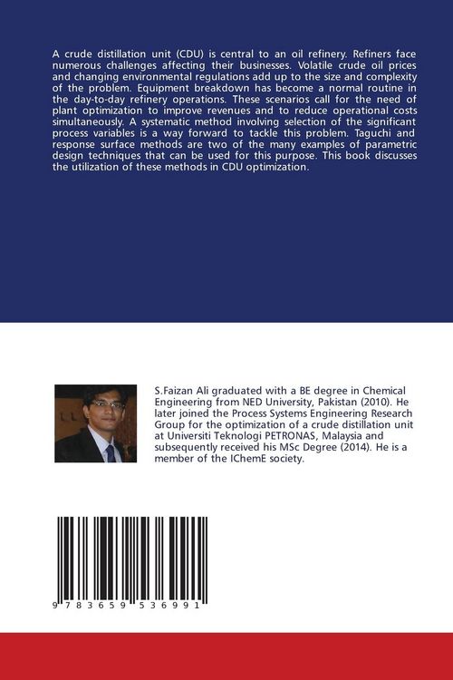 Produktbild: Optimization of a Crude Distillation Unit