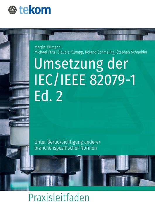 Produktbild: Umsetzung der IEC/IEEE 82079-1 Edition 2