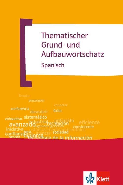 Produktbild: Thematischer Grund- und Aufbauwortschatz Spanisch