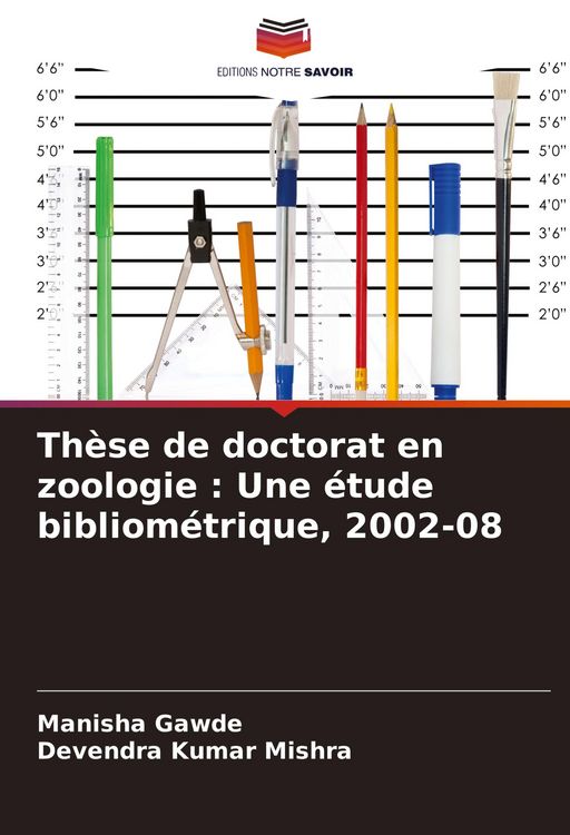 Produktbild: Th&egrave;se de doctorat en zoologie : Une &eacute;tude bibliom&eacute;trique, 2002-08