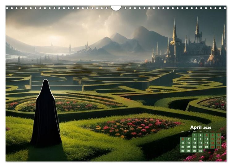 Produktbild: Follow Me... (Wall Calendar 2026 DIN A3 landscape), CALVENDO 12 Month Wall Calendar