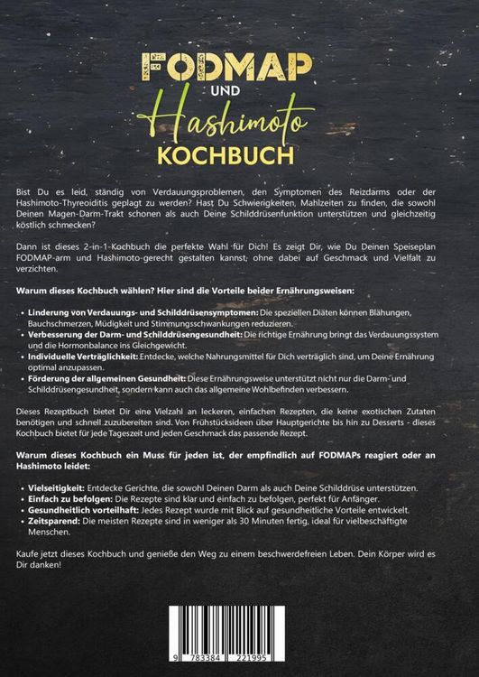 Produktbild: Fodmap und Hashimoto Kochbuch