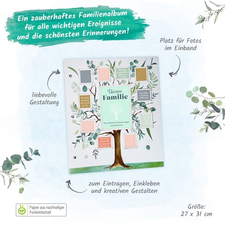 Produktbild: Tr&ouml;tsch Album Unsere Familie