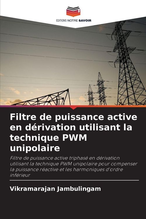 Produktbild: Filtre de puissance active en d&eacute;rivation utilisant la technique PWM unipolaire