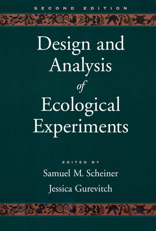 Produktbild: Design and Analysis of Ecological Experiments