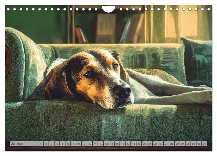 Produktbild: Nope - Heute Nicht (Wandkalender 2026 DIN A4 quer), CALVENDO Monatskalender