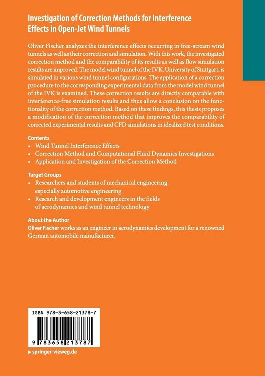 Produktbild: Investigation of Correction Methods for Interference Effects in Open-Jet Wind Tunnels