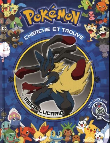 Produktbild: Sur les traces de M&eacute;ga-Lucario : cherche et trouve