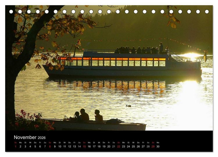 Produktbild: Baden-W&uuml;rttemberg 2026 (Tischkalender 2026 DIN A5 quer), CALVENDO Monatskalender