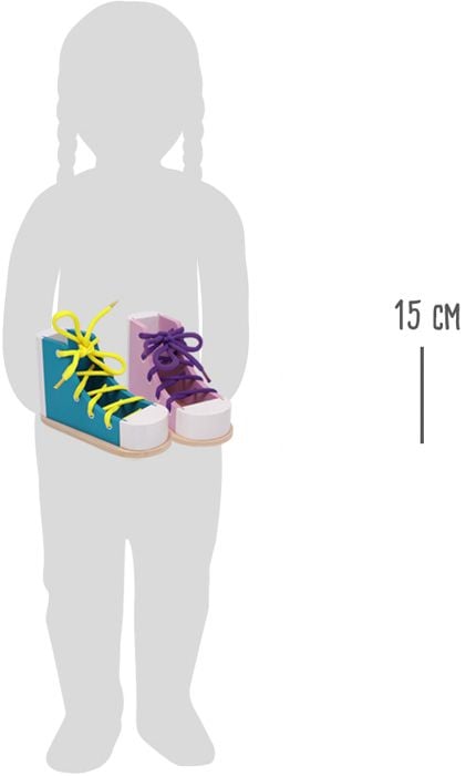 Produktbild: F&auml;delschuhe Schleife binden