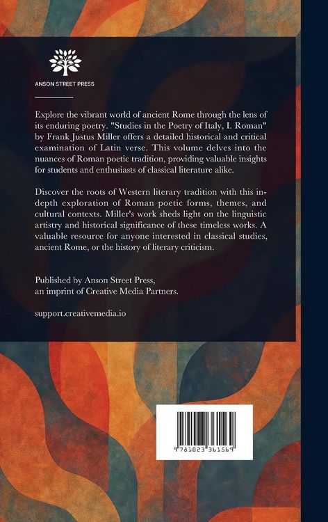 Produktbild: Studies in the Poetry of Italy