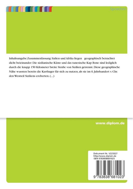 Produktbild: Afrika in Italien