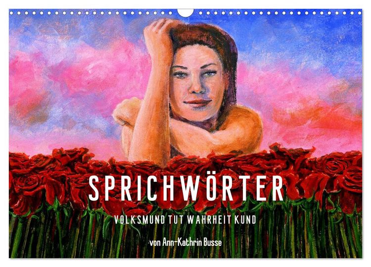 Produktbild: Sprichw&ouml;rter (Wandkalender 2026 DIN A3 quer), CALVENDO Monatskalender