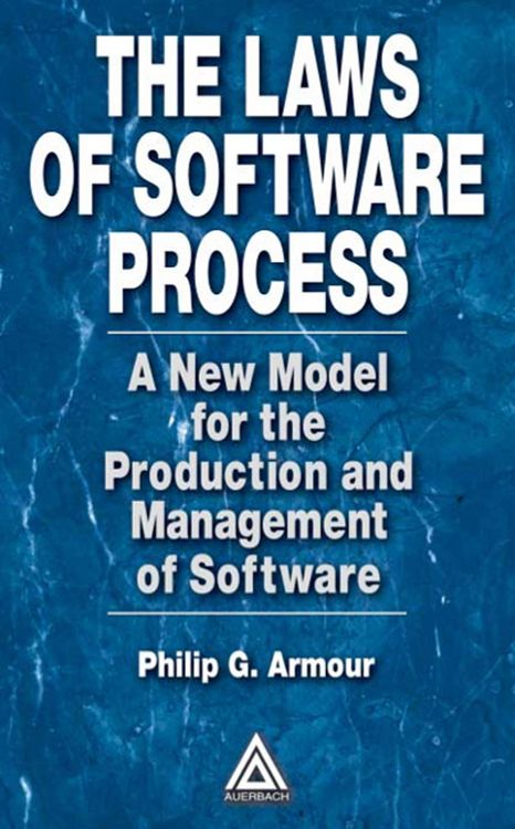 Produktbild: The Laws of Software Process