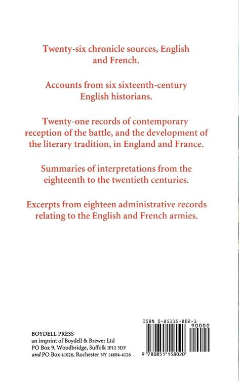 Produktbild: The Battle of Agincourt