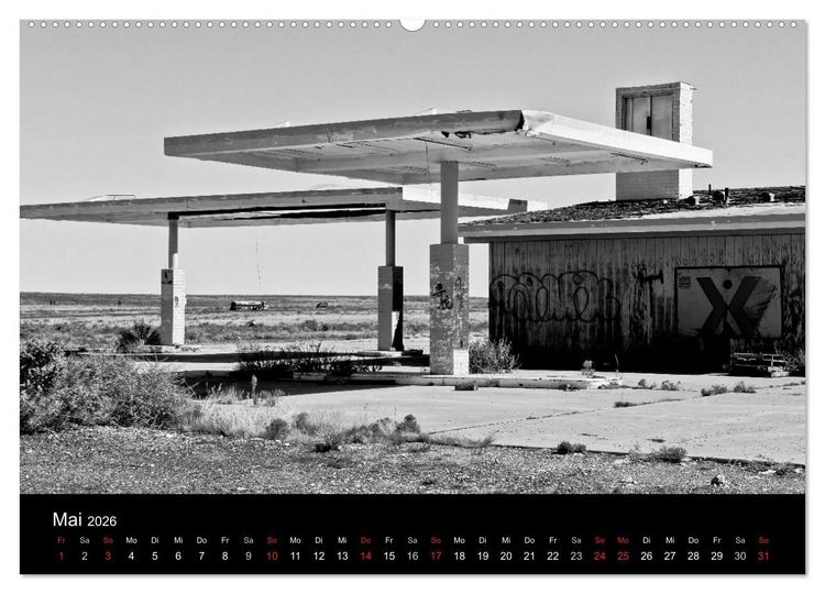 Produktbild: Route 66 (hochwertiger Premium Wandkalender 2026 DIN A2 quer), Kunstdruck in Hochglanz
