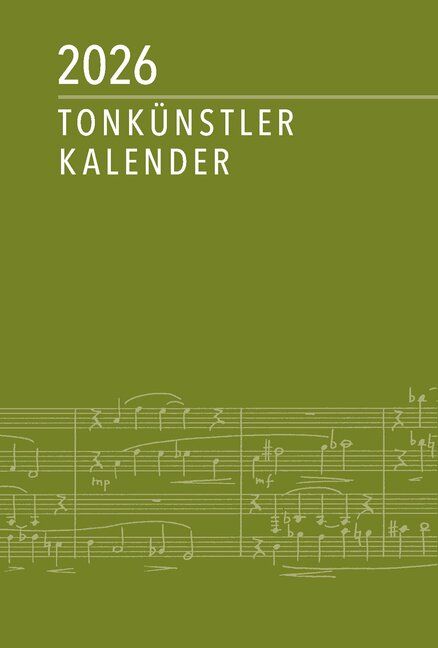 Produktbild: Tonk&uuml;nstler-Kalender 2026