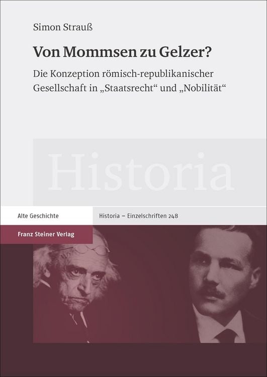 Produktbild: Von Mommsen zu Gelzer?
