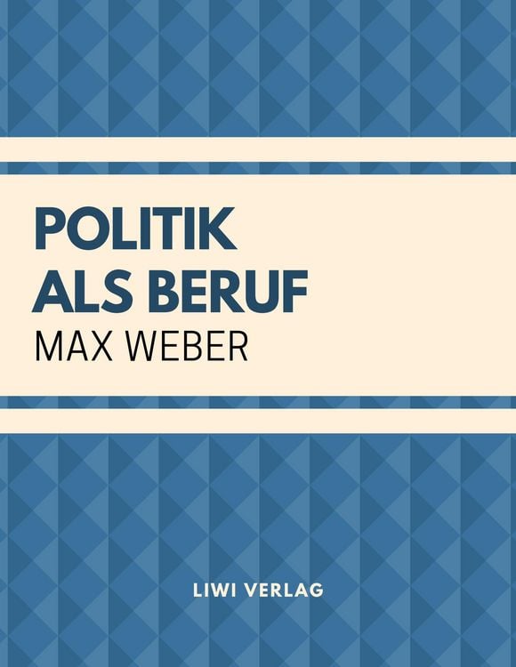 Produktbild: Politik als Beruf