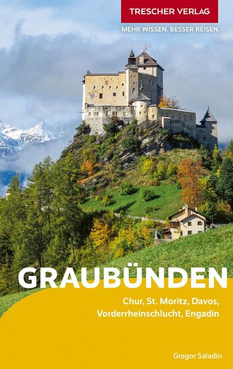 Produktbild: TRESCHER Reiseführer Graubünden