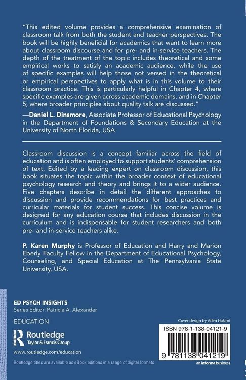 Produktbild: Classroom Discussions in Education