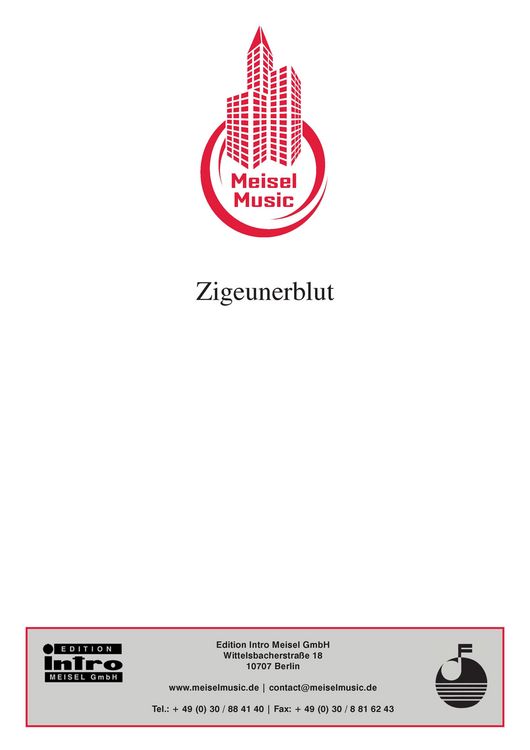 Produktbild: Zigeunerblut