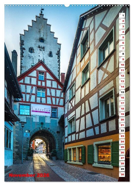 Produktbild: Markdorf - Kleinstadt im Bodenseekreis (hochwertiger Premium Wandkalender 2026 DIN A2 hoch), Kunstdruck in Hochglanz