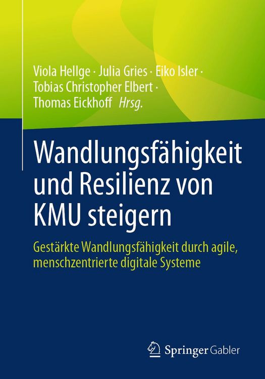 Produktbild: Wandlungsf&auml;higkeit und Resilienz von KMU steigern