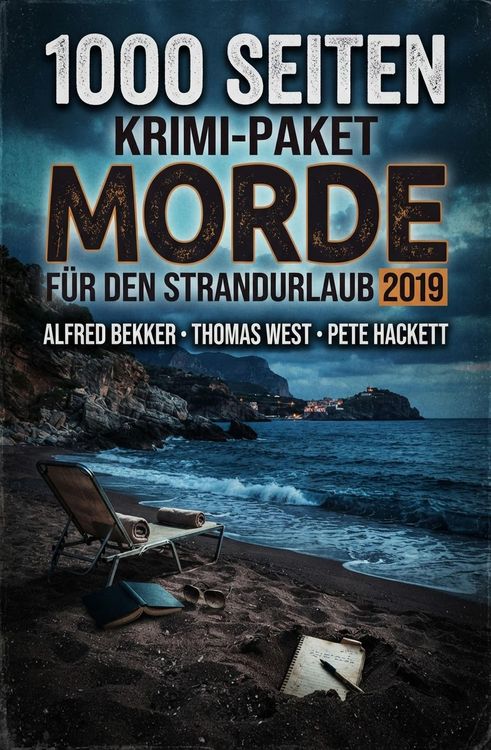 Produktbild: 1000 Seiten Krimi-Paket Morde f&uuml;r den Strandurlaub 2019
