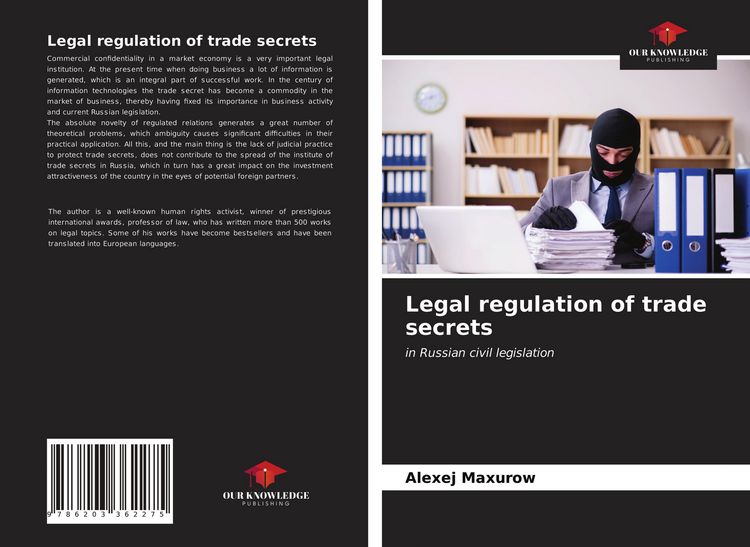 Produktbild: Legal regulation of trade secrets