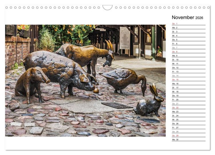 Produktbild: Breslau &ndash; Zeit f&uuml;r Entdeckungen (Wandkalender 2026 DIN A3 quer), CALVENDO Monatskalender