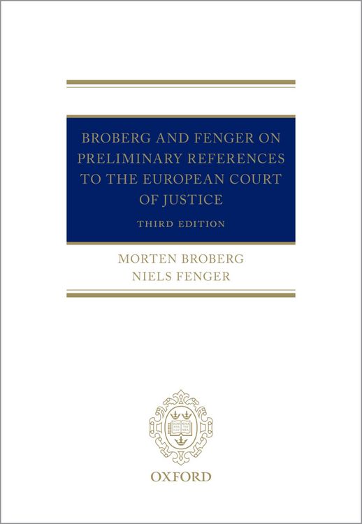 Produktbild: Broberg and Fenger on Preliminary References to the European Court of Justice