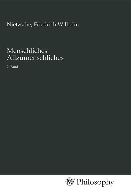 Produktbild: Menschliches Allzumenschliches