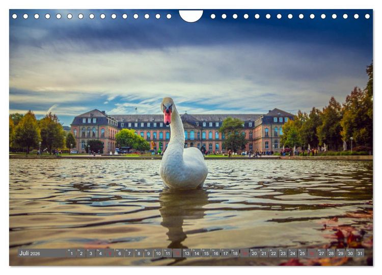 Produktbild: Historisches Stuttgart 2026 (Wandkalender 2026 DIN A4 quer), CALVENDO Monatskalender