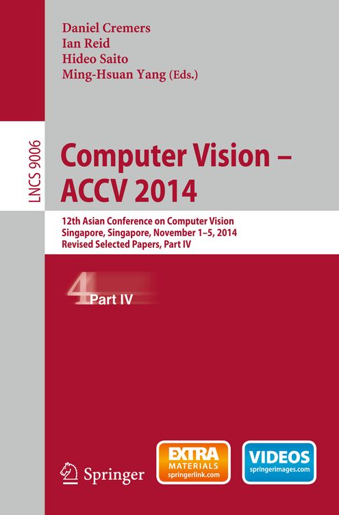 Produktbild: Computer Vision -- ACCV 2014