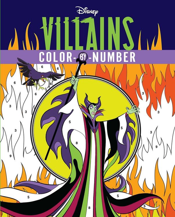 Produktbild: Disney Villains Color-By-Number