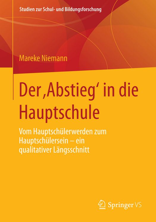 Produktbild: Der &sbquo;Abstieg&lsquo; in die Hauptschule