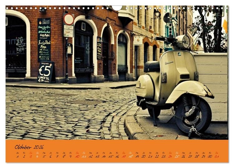 Produktbild: Vespa Liebe (Wandkalender 2026 DIN A3 quer), CALVENDO Monatskalender