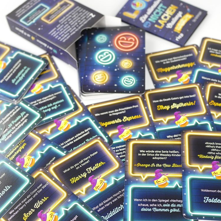 Produktbild: LOL &ndash; Die ultimative Nicht-lachen-Challenge &ndash; Edition f&uuml;r Potter-Fans