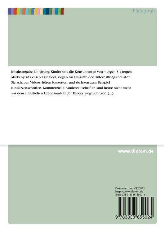 Produktbild: Kommerzielle Kinderzeitschriften