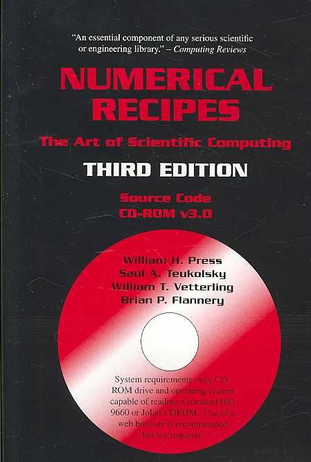 Produktbild: Numerical Recipes Source Code CD-ROM 3rd Edition