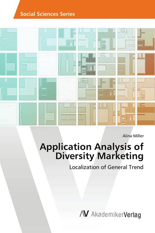 Produktbild: Application Analysis of Diversity Marketing