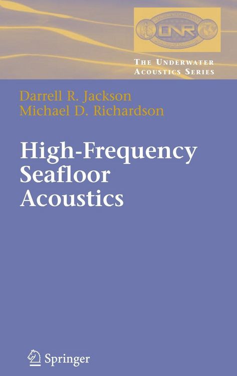Produktbild: High-Frequency Seafloor Acoustics
